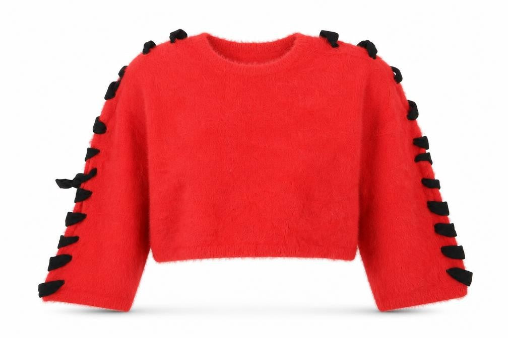 Missguided Womens Red   Pullover Jumper Size M