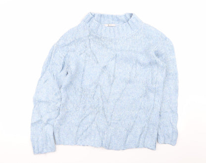 Tu Womens Blue   Pullover Jumper Size S