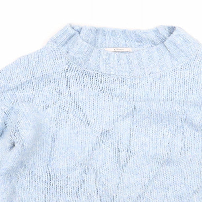 Tu Womens Blue   Pullover Jumper Size S