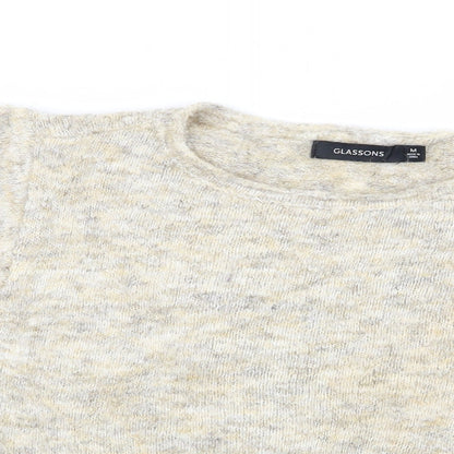 glassons Womens Beige   Pullover Jumper Size M