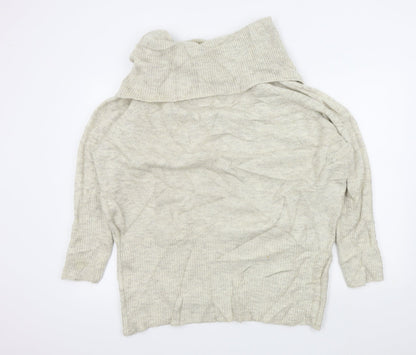 New Look Womens Beige   Pullover Jumper Size M