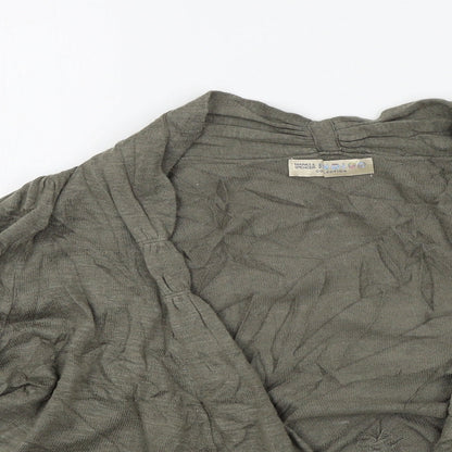 Marks & Spencer Womens Grey   Cardigan Jumper Size 14