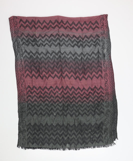 Preworn Womens Multicoloured Geometric   Scarf