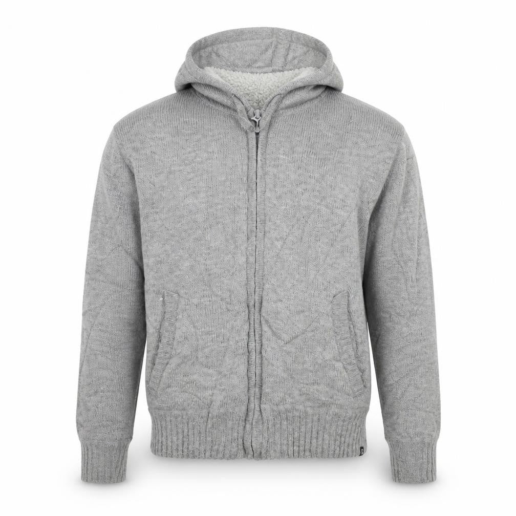 olas Mens Grey   Full Zip Jumper Size S