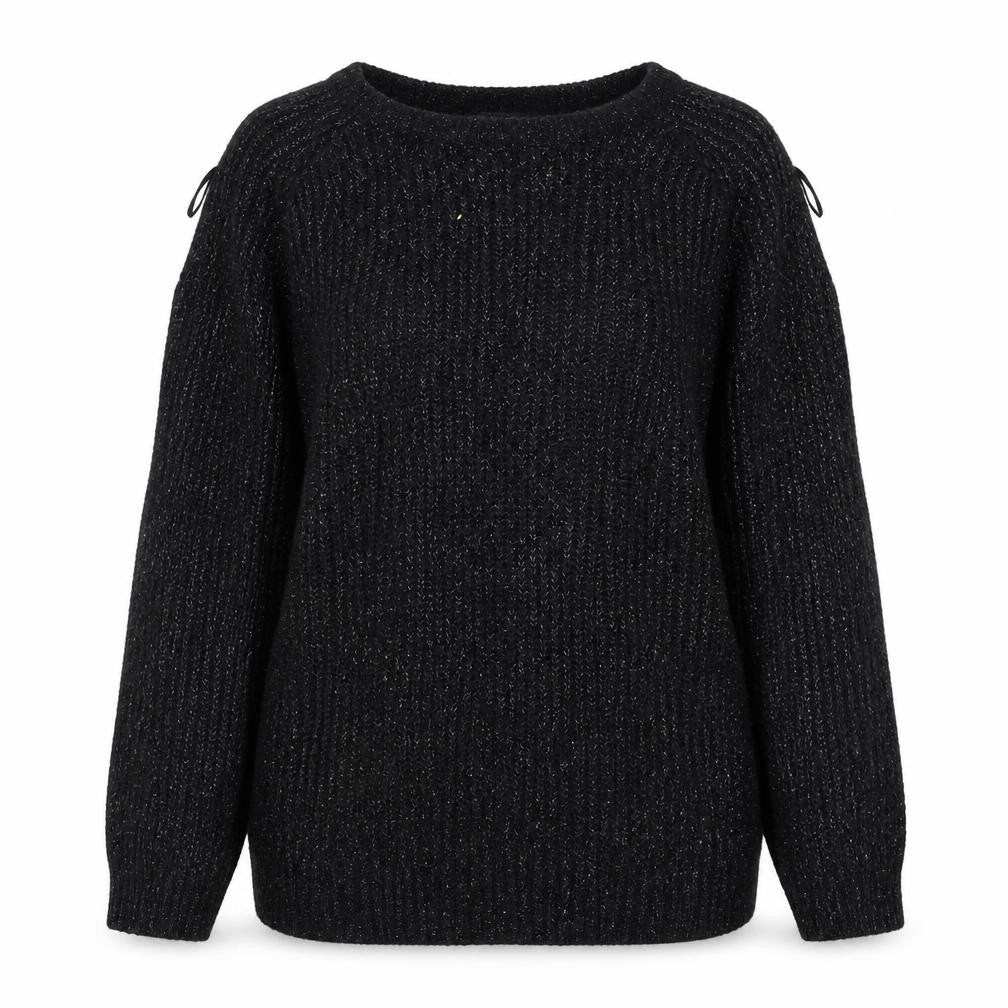 qud london Womens Black   Pullover Jumper Size M