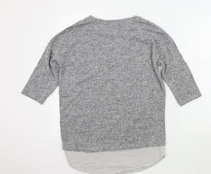 Tu Womens Grey   Pullover Jumper Size 10