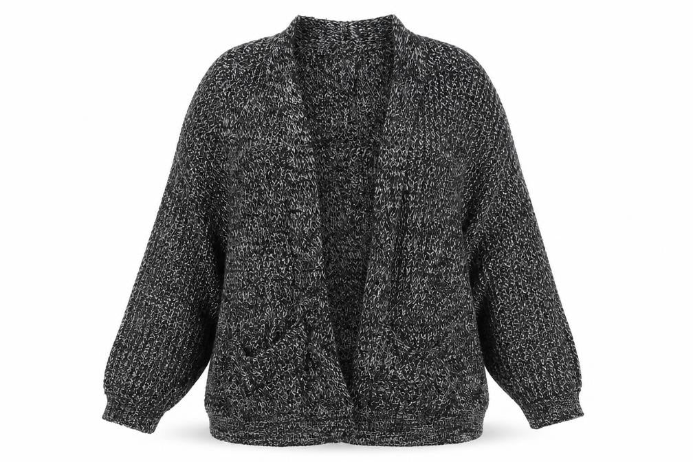 Papaya Womens Black   Cardigan Jumper Size L