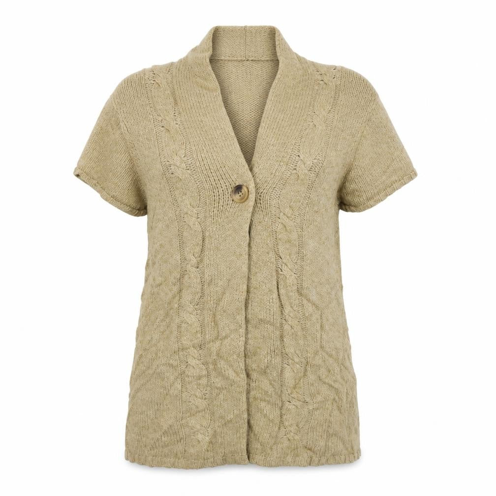 East Womens Brown   Cardigan Jumper Size M