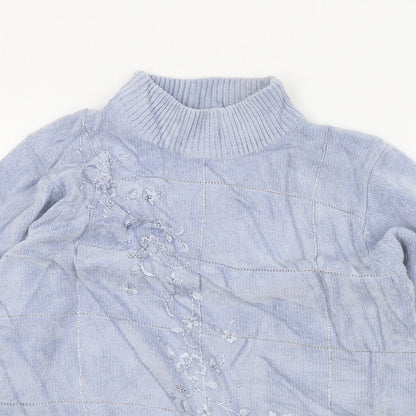 REFLECT Womens Blue   Pullover Jumper Size S