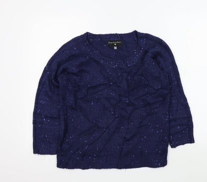 Additional front view of ORIGINALS women’s blue jumper, size M