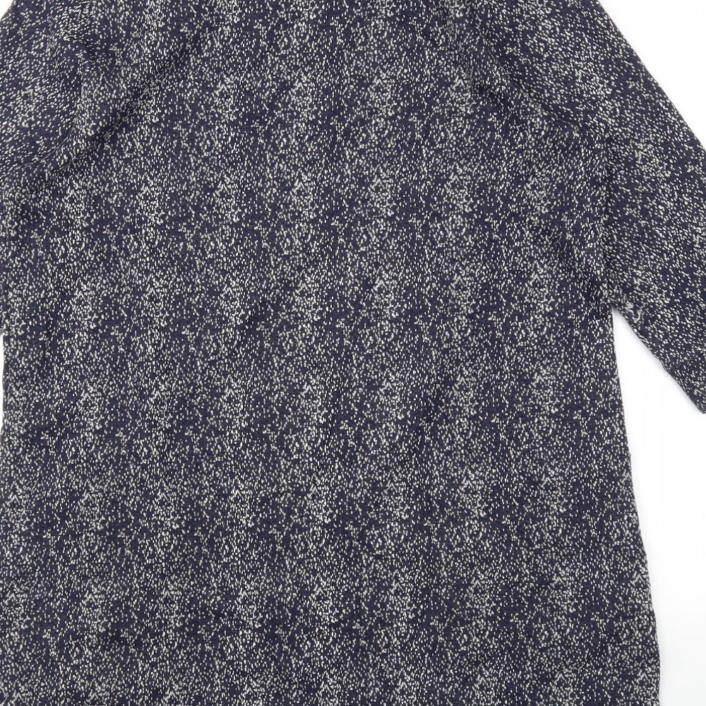 Nutmeg Womens Blue   Jumper Dress  Size 14