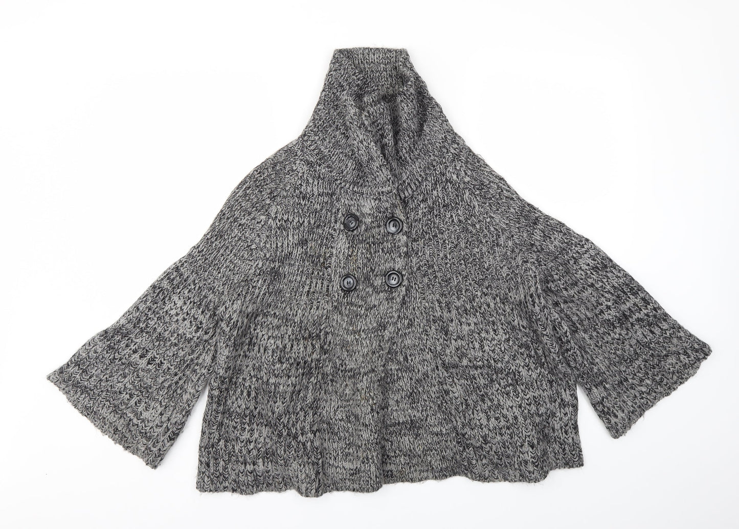 SPIRIT UNION Womens Grey   Cardigan Jumper Size M