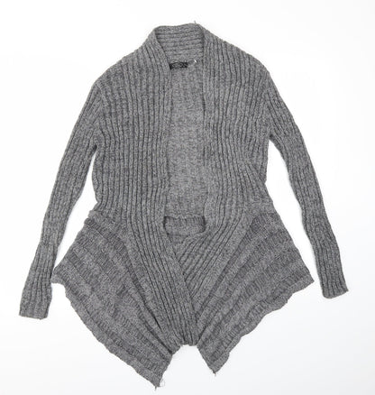 Bonmarché Womens Grey Cardigan Jumper Size S