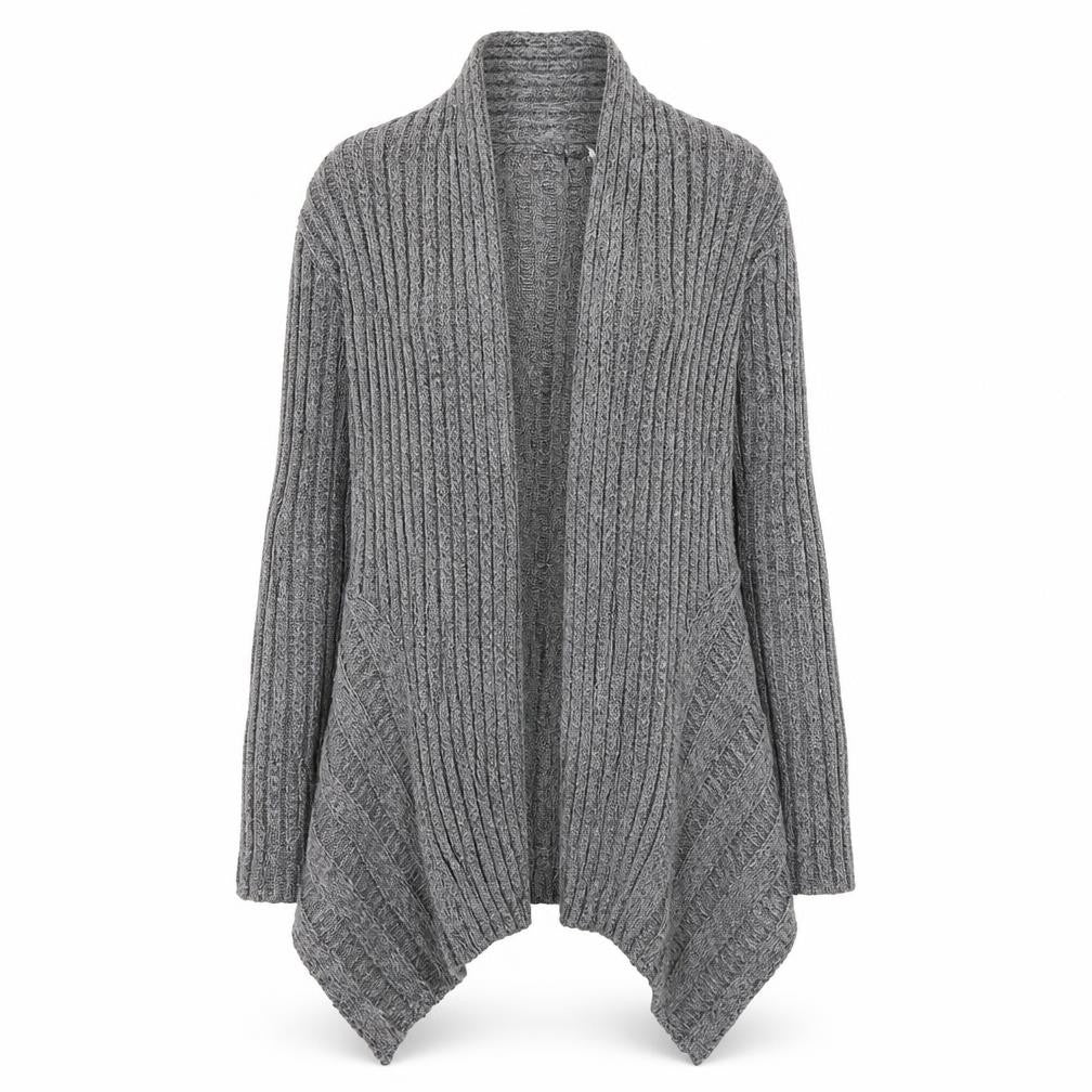Bonmarché Womens Grey Cardigan Jumper Size S