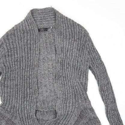 Bonmarché Womens Grey Cardigan Jumper Size S
