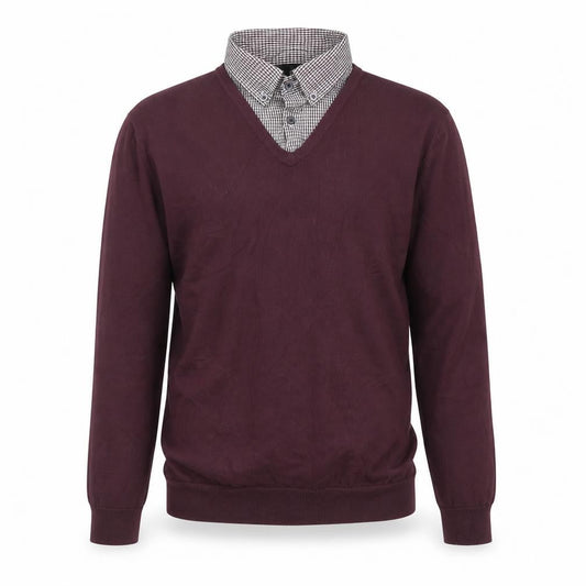 F&F Mens Purple   Pullover Sweatshirt Size XS