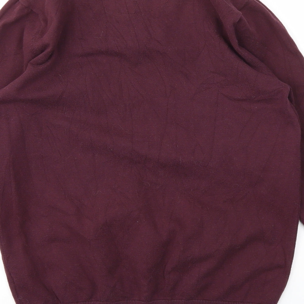 F&F Mens Purple   Pullover Sweatshirt Size XS