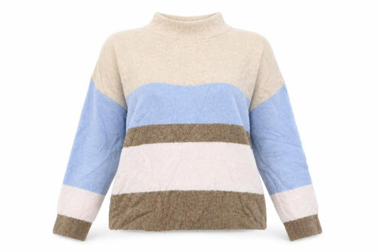 NEXT Womens Multicoloured Striped  Pullover Sweatshirt Size L