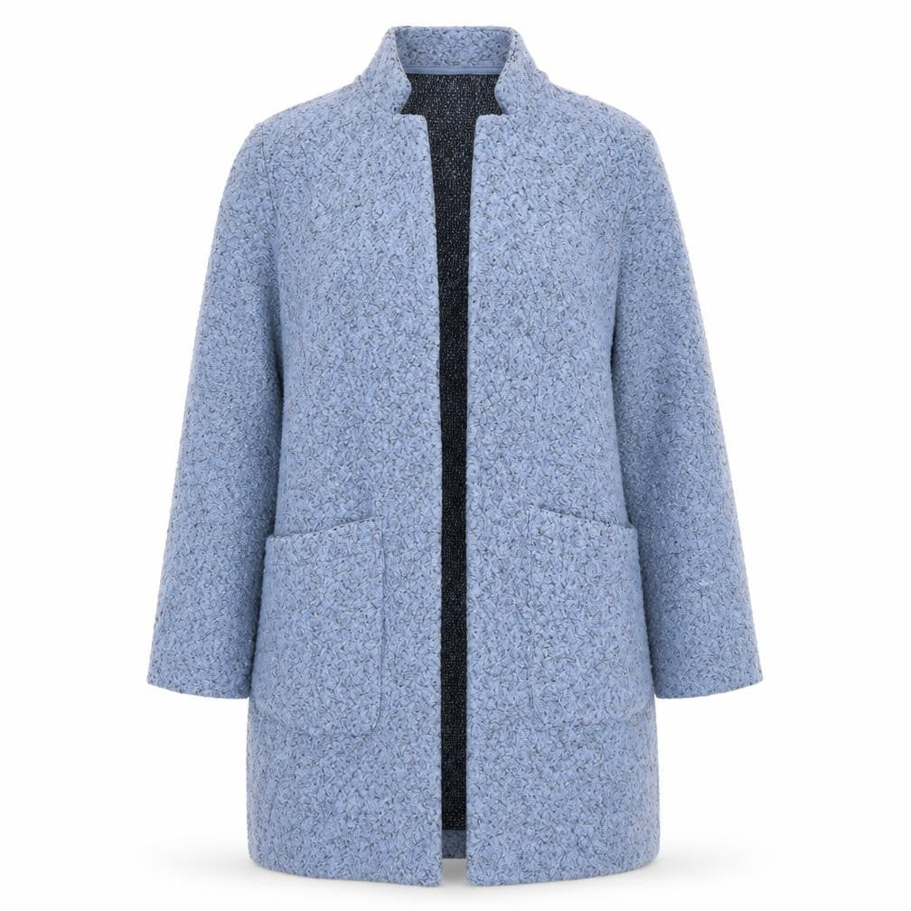 TU Womens Blue   Overcoat Coat Size S