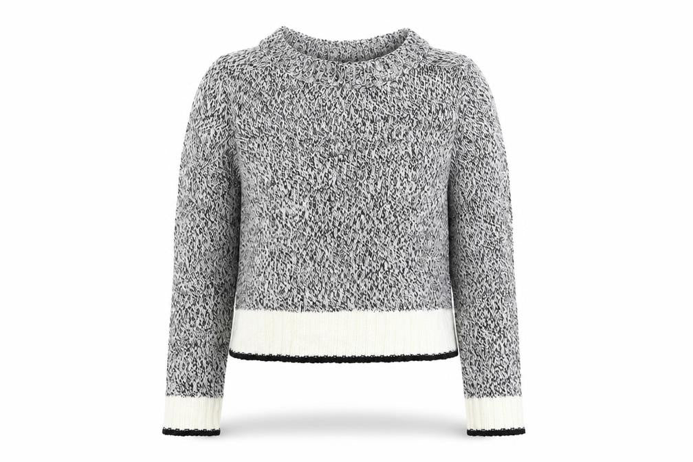 Divided Womens Grey  Knit Pullover Jumper Size S