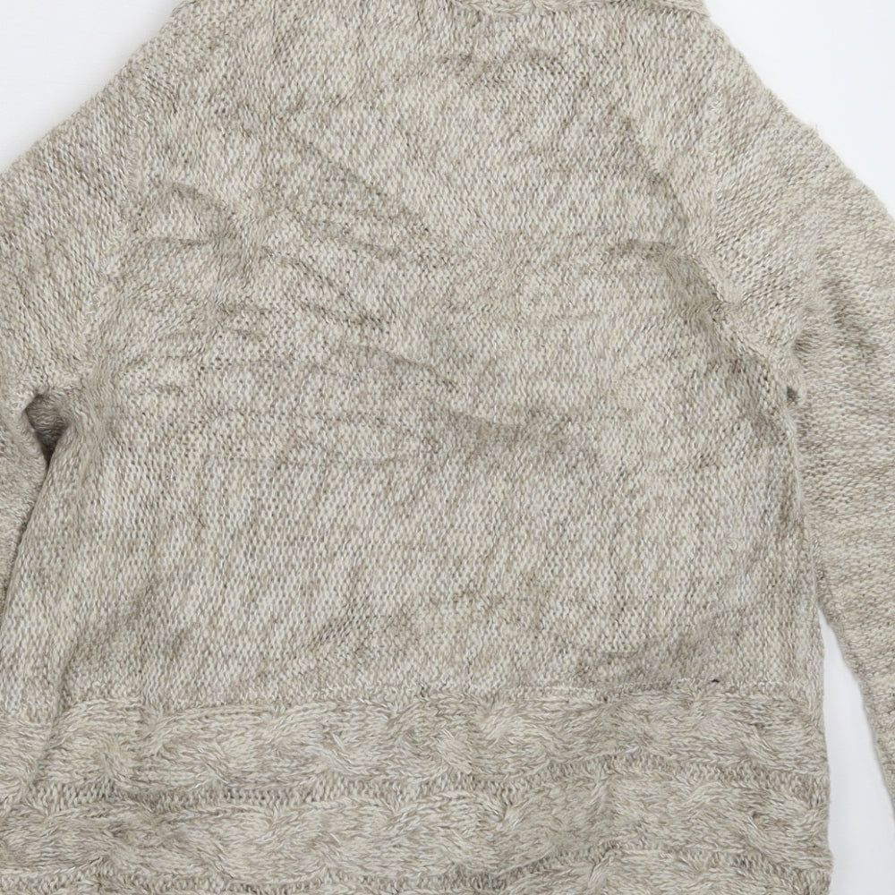 George Womens Grey  Knit Cardigan Jumper Size 10