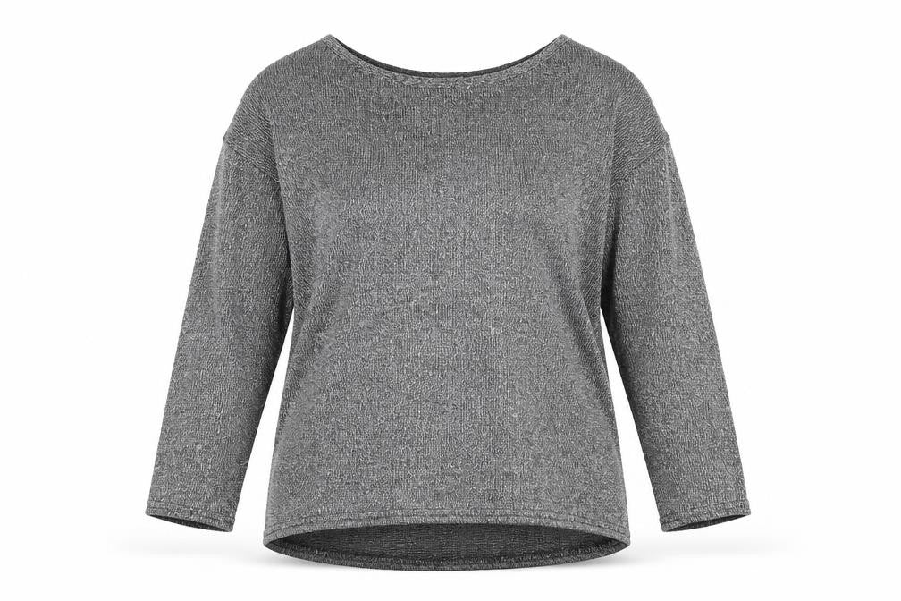 Atmosphere Womens Silver  Knit Pullover Jumper Size 10