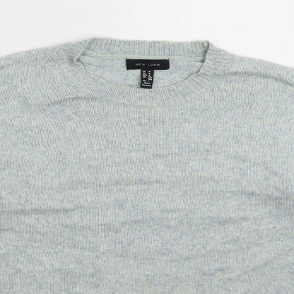 Next Womens Grey  Knit Pullover Jumper Size M