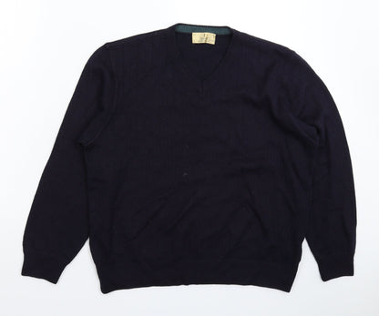 Marks & Spencer Womens Blue  Knit Pullover Jumper Size M