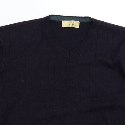 Marks & Spencer Womens Blue  Knit Pullover Jumper Size M