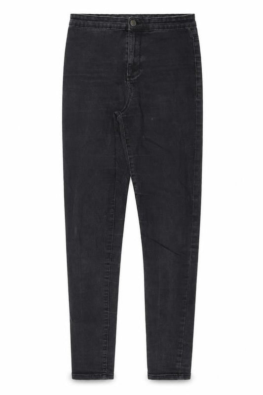 Womens Grey  Denim Skinny Jeans Size 26 in L32 in
