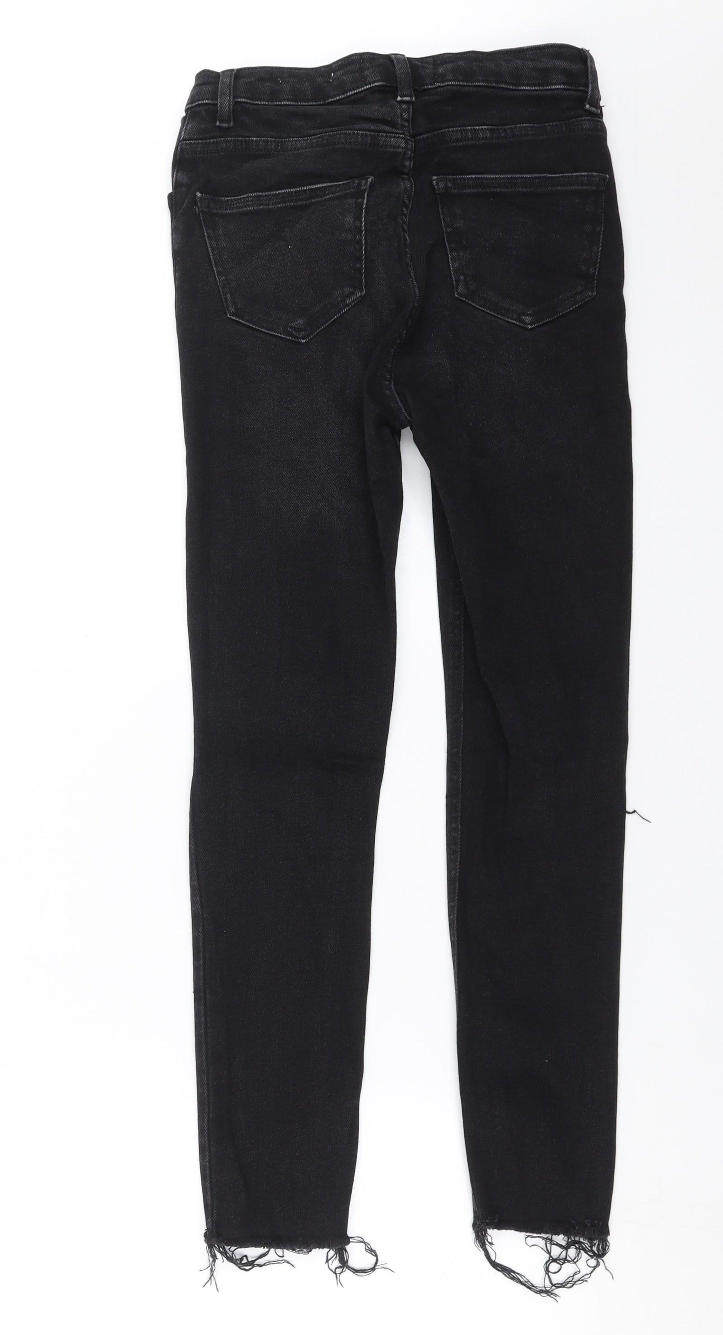 New Look Womens Black  Denim Skinny Jeans Size 10 L26 in
