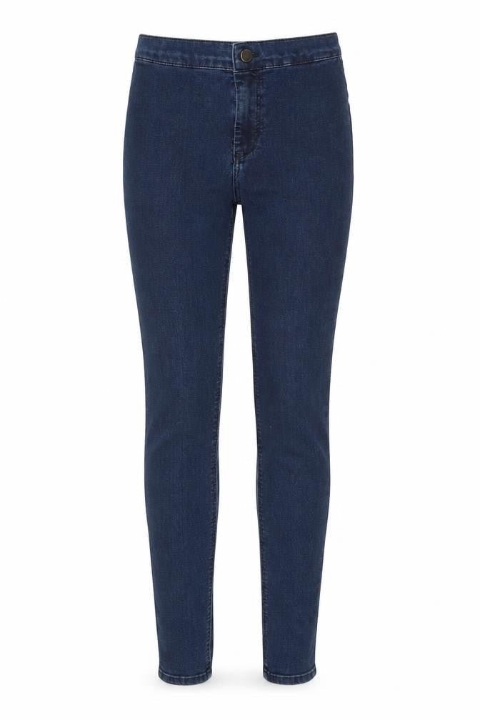 Topshop Womens Blue  Denim Skinny Jeans Size 26 in L30 in