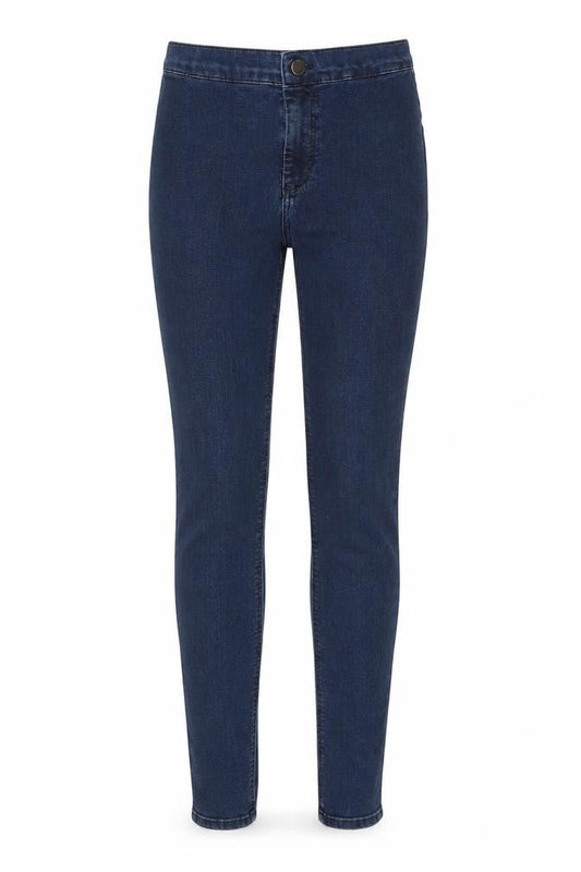 Topshop Womens Blue  Denim Skinny Jeans Size 26 in L30 in