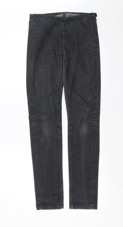 Marks & Spencer Womens Grey  Denim Jegging Jeans Size 8 L31 in