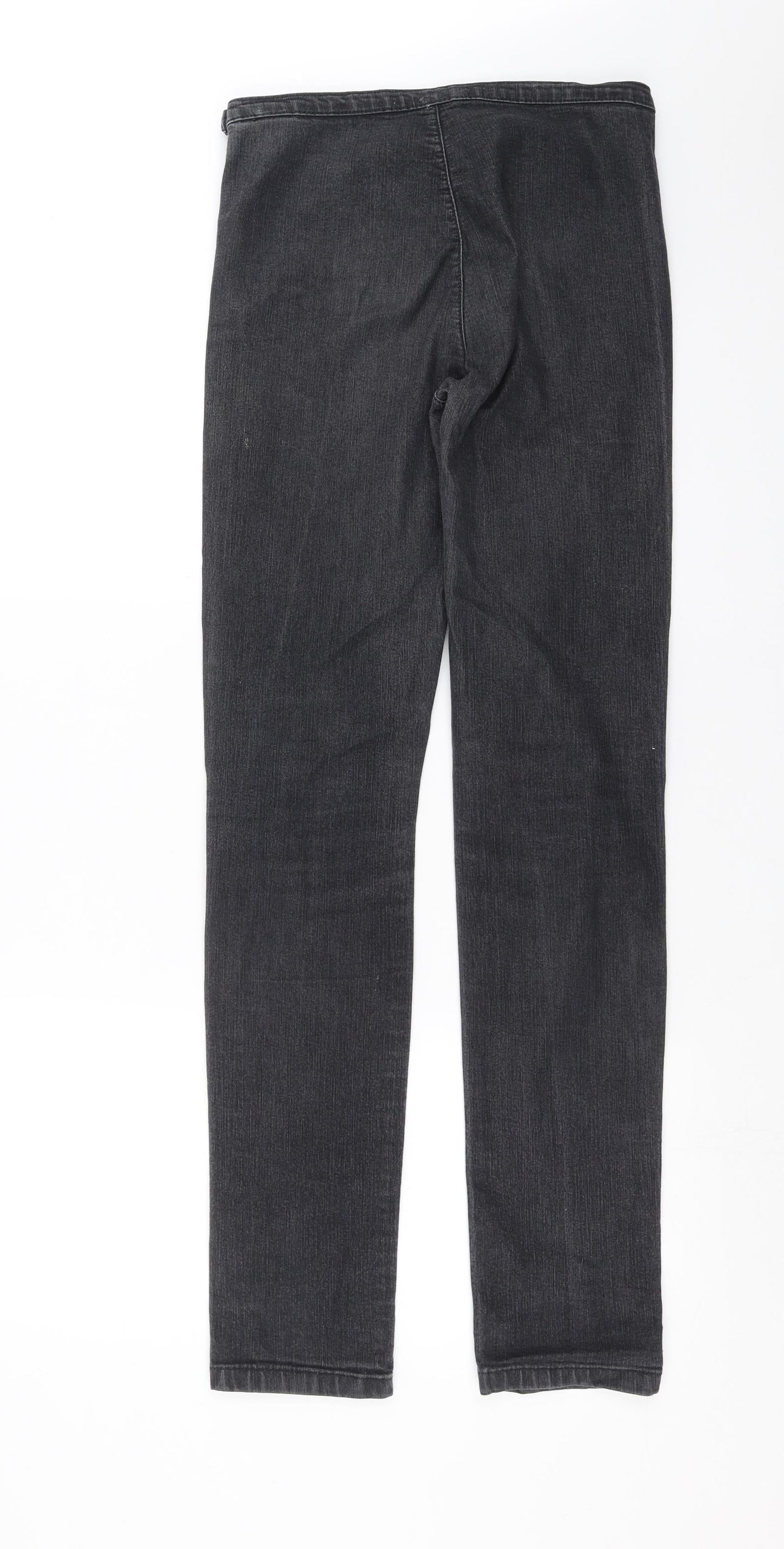 Marks and Spencer Womens Grey  Denim Jegging Jeans Size 8 L31 in