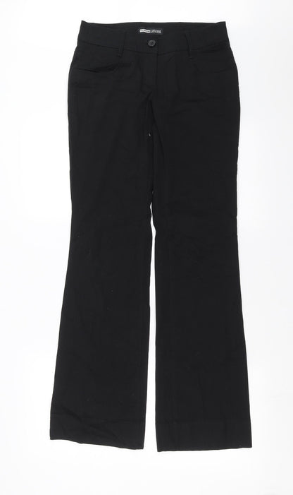 Preloved Flashlights Womens Black   Trousers  Size 10 L31 in - Front