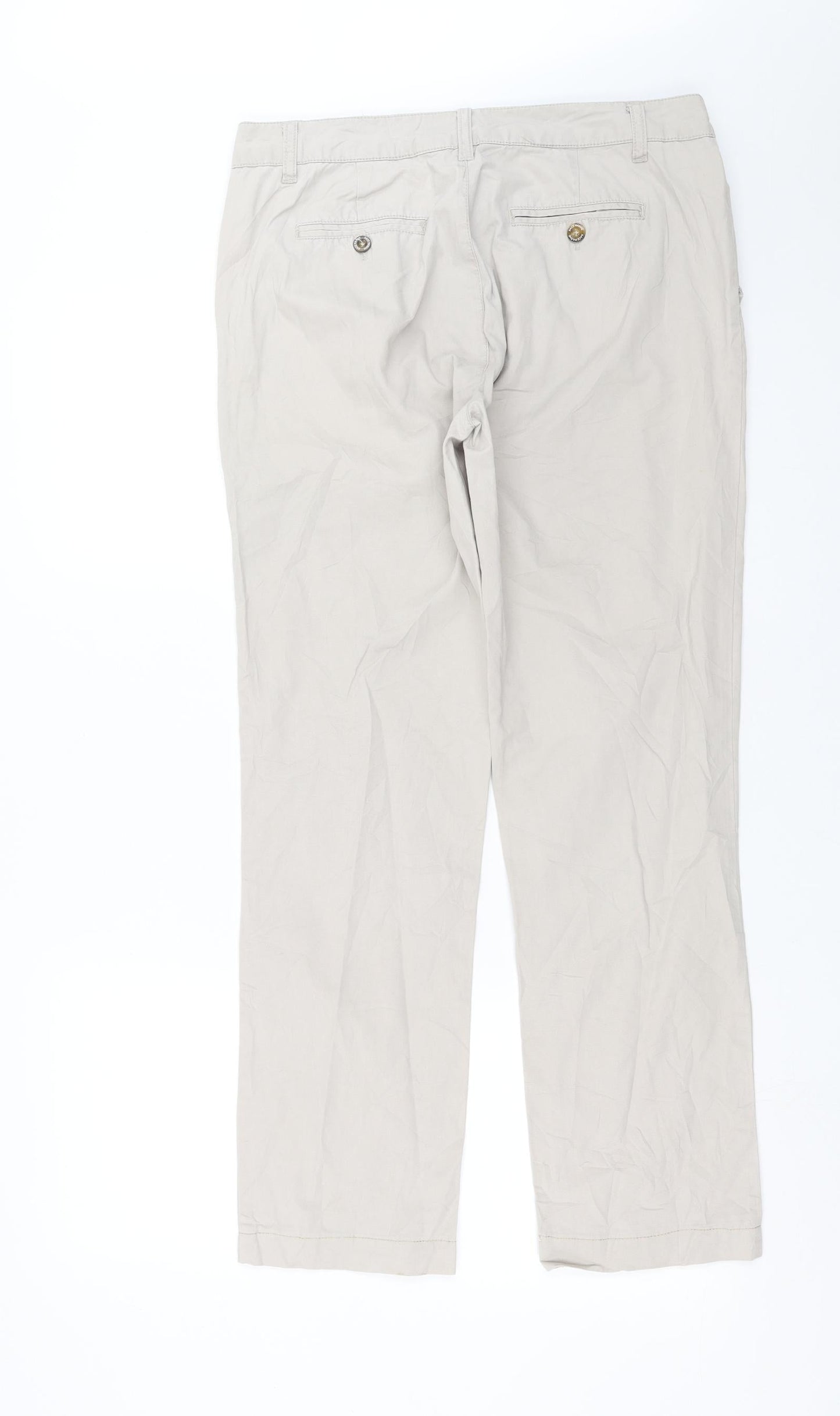 Race Marine Womens Beige   Trousers  Size 10 L28 in