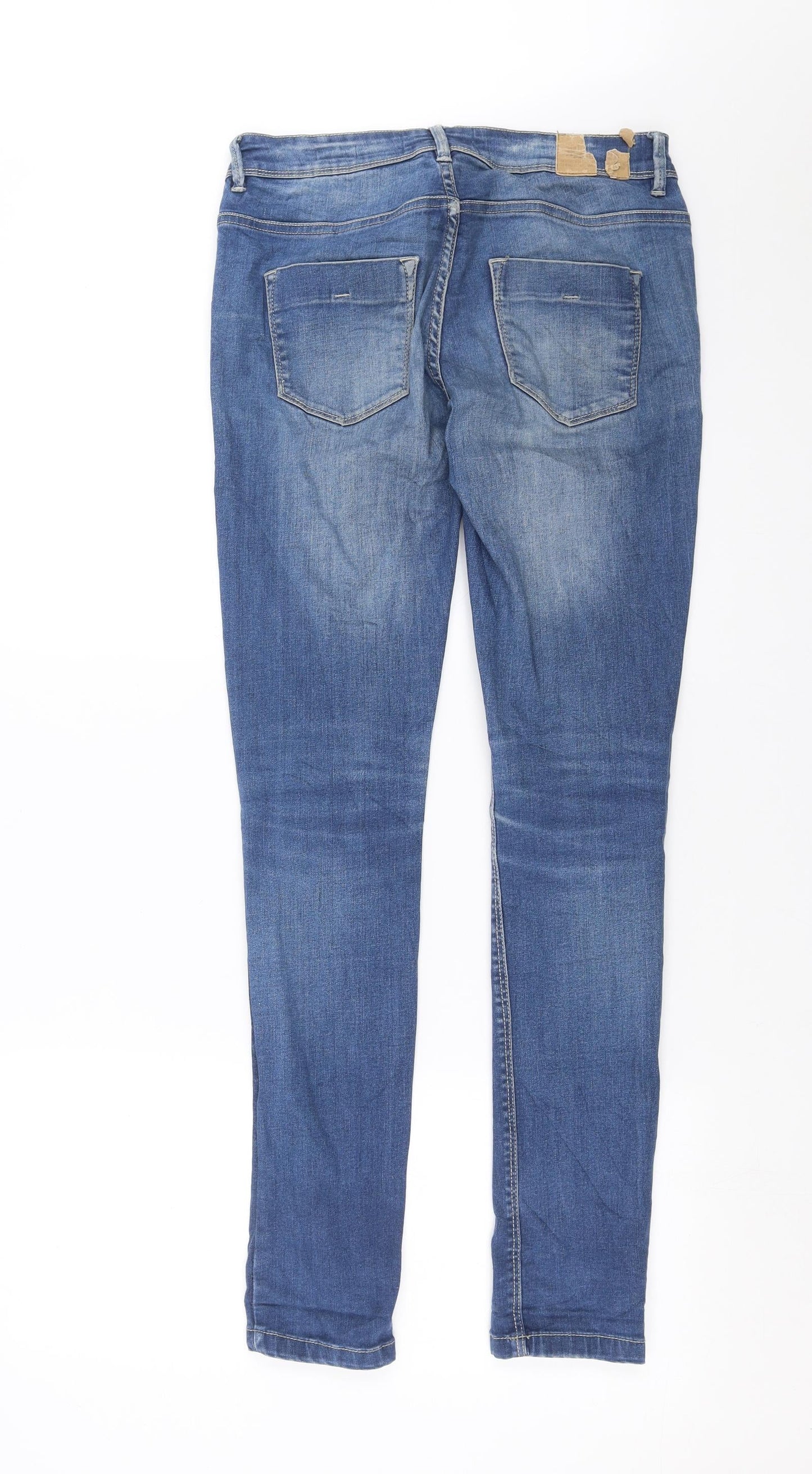 House Denim Womens Blue  Denim Straight Jeans Size 8 L31 in