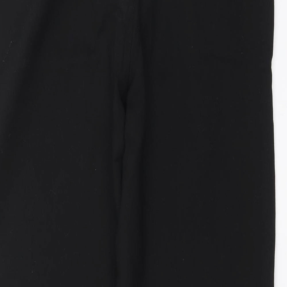 F&F Womens Black   Trousers  Size 10 L27 in