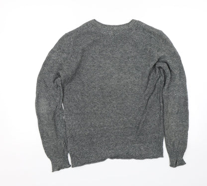 H&M Womens Green   Pullover Jumper Size XS