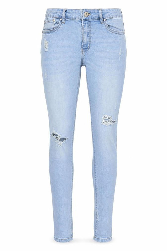 DS fashin  Womens Blue  Denim Skinny Jeans Size 14 L27.5 in