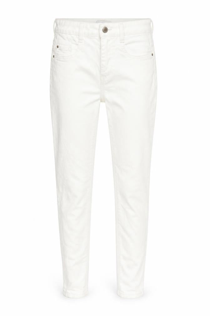 New Look Womens White  Denim Skinny Jeans Size 6 L24 in