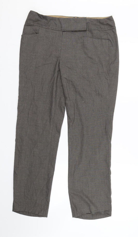 M&S Womens Brown   Trousers  Size 12 L26 in