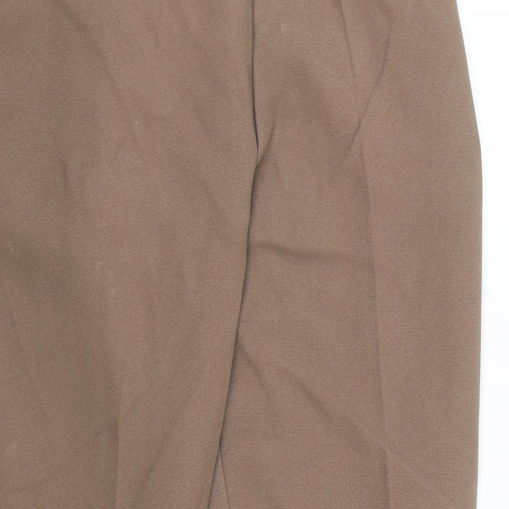 Saria Womens Brown   Carrot Trousers Size 25 L23 in