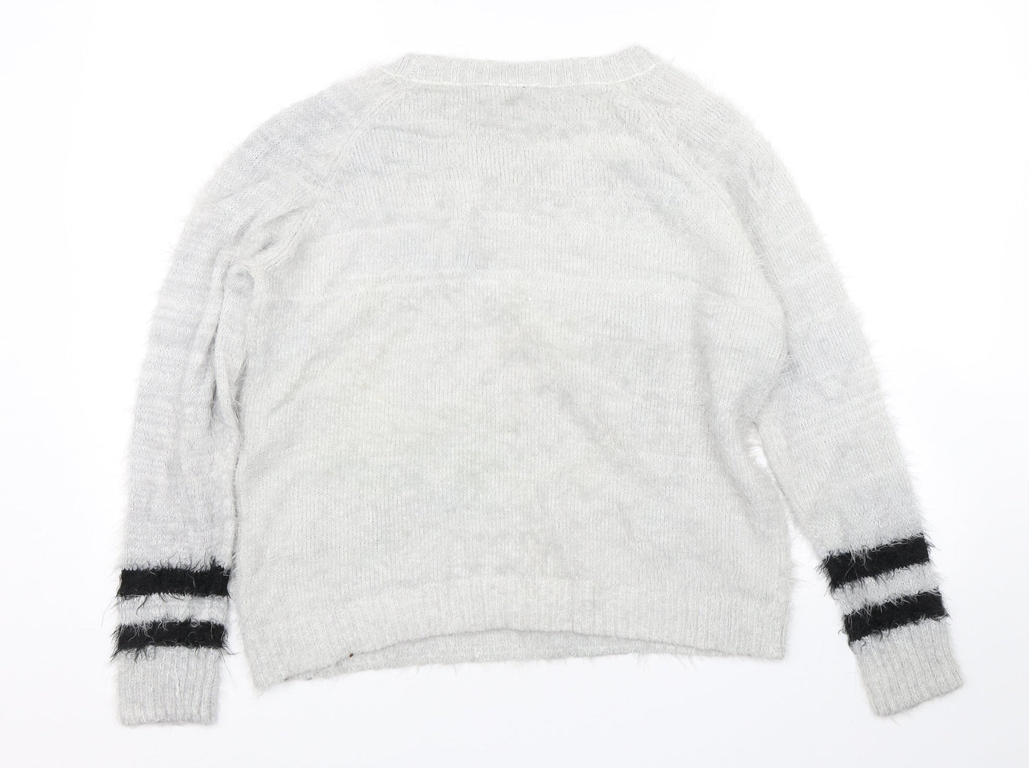 SPLASH Womens Grey   Pullover Jumper Size 16
