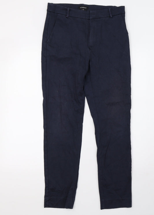 Lindex Womens Blue   Sweatpants Trousers Size 12 L30 in