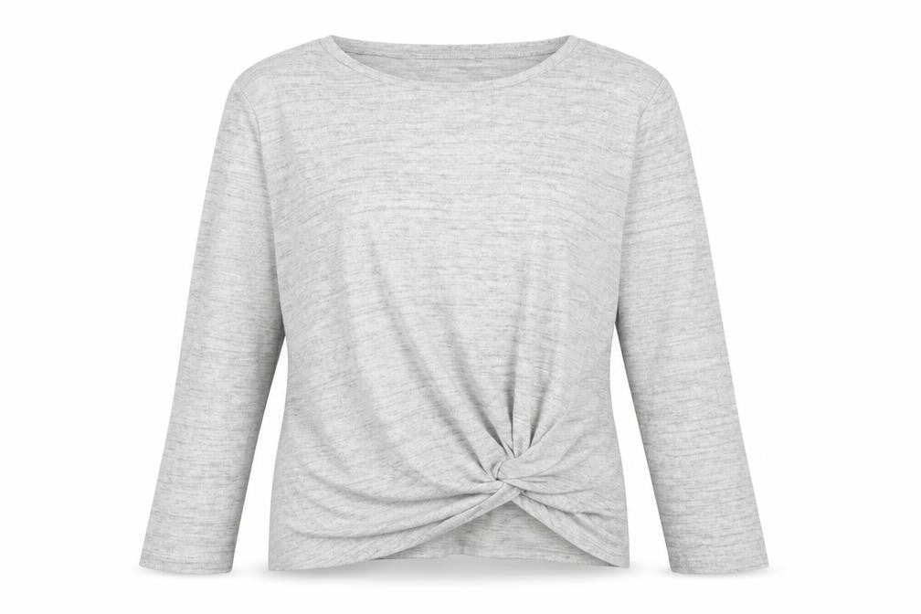 George Womens Grey   Basic Blouse Size M