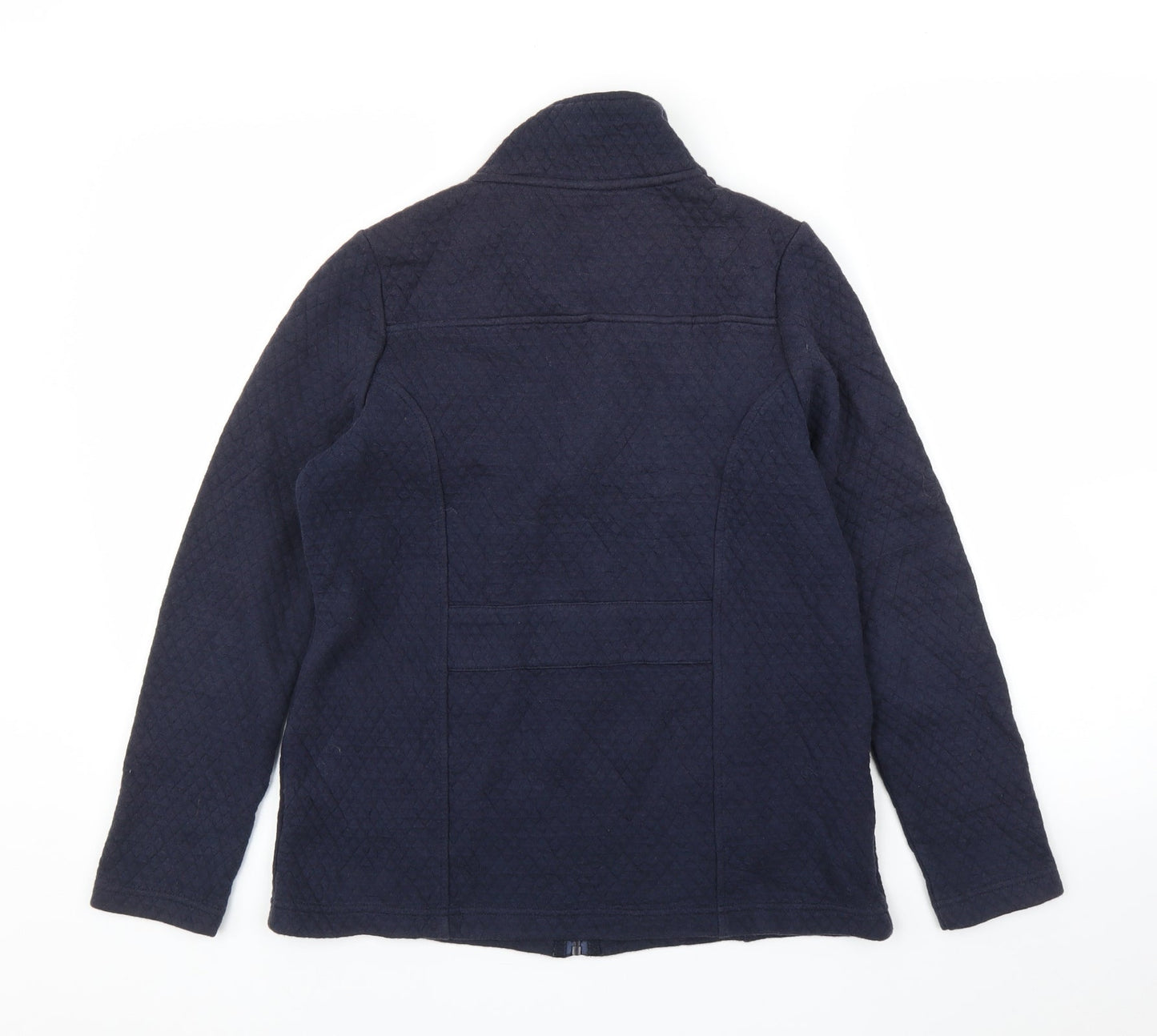 DASH Womens Blue   Quilted Coat Size 10