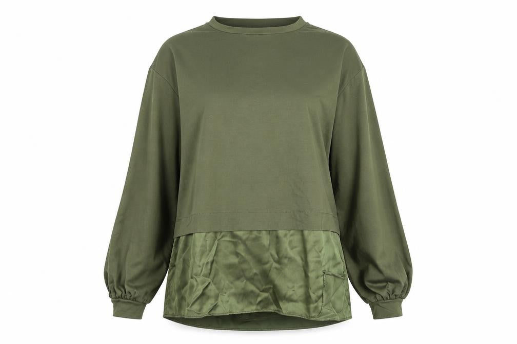 Find Womens Green   Pullover Jumper Size L