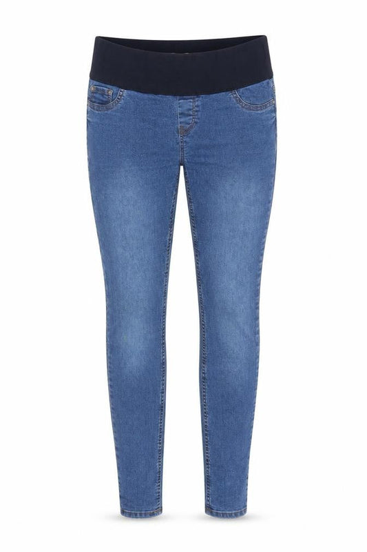 New Look Womens Blue  Denim Skinny Jeans Size 8 L27 in